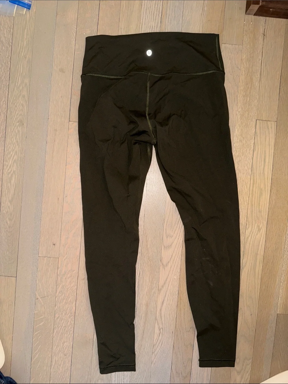 lululemon athletica olive green wunder under luxtreme